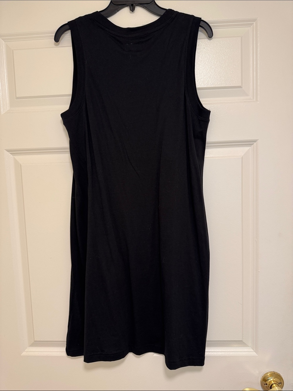 Pact Black V-Neck Sleeveless Tank - Picture 3 of 3